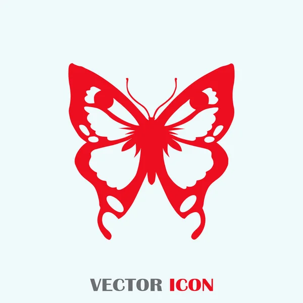 Butterfly logo graphic design concept. — Stock Vector