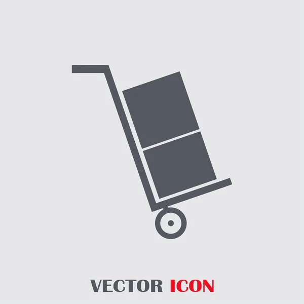 Vecteur web bagages Icône . — Image vectorielle