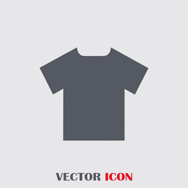 Футболка Icon flat Vector . — стоковый вектор
