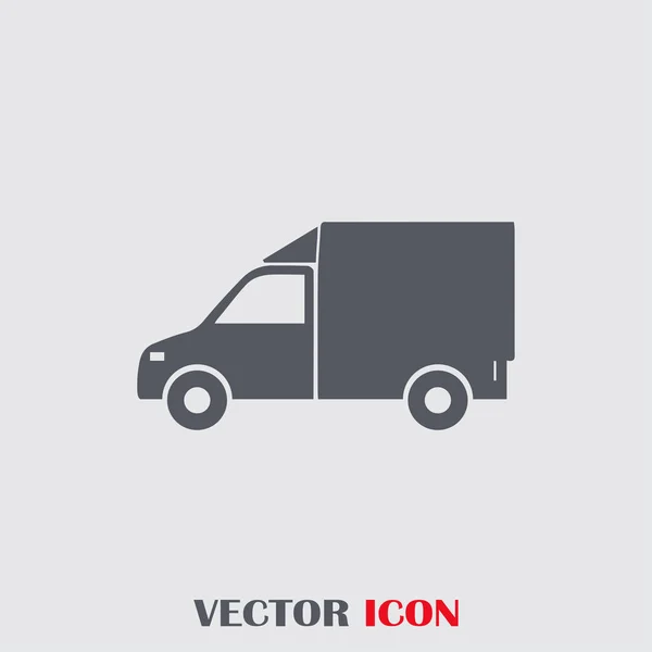 Vetor de entrega ícone plano — Vetor de Stock