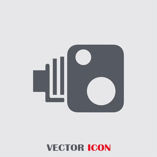 Camcorder web vector icon — Vector de stoc