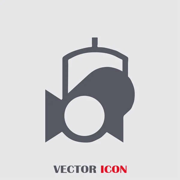 Vector Spotlight web ikon – Stock-vektor