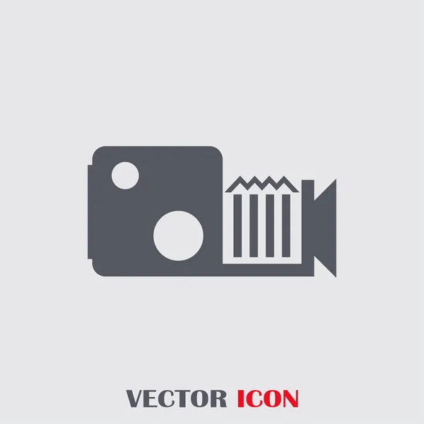 Cámara web vector icono — Vector de stock