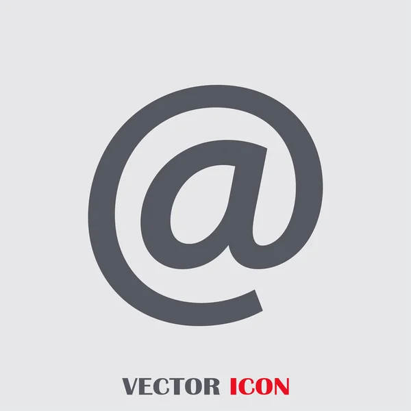 Email signe icône web — Image vectorielle