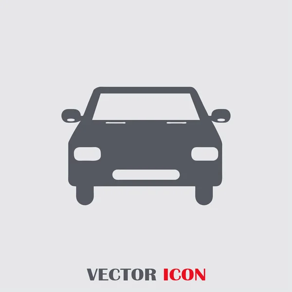 Vector carro plano Ícone — Vetor de Stock