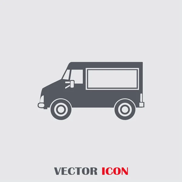 Vector carro plano Ícone — Vetor de Stock