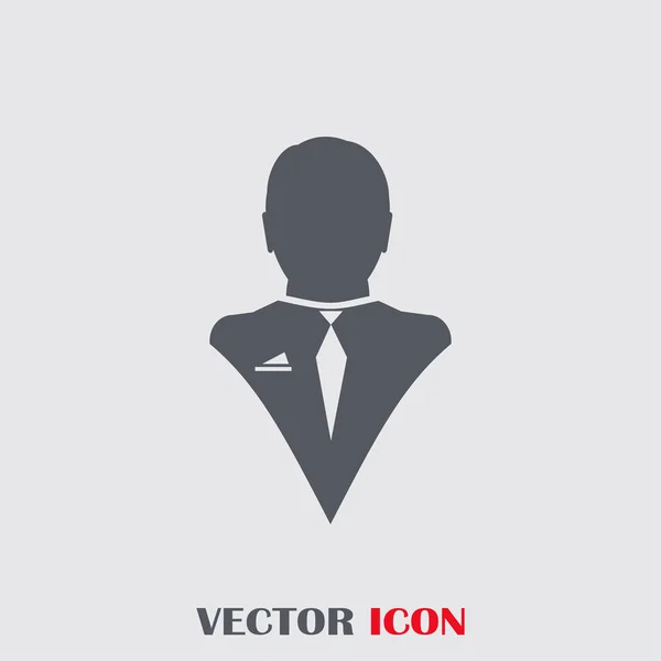 Icône web vectoriel homme — Image vectorielle