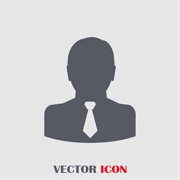 Man Vektor Web-Symbol — Stockvektor