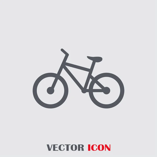 Bicicleta. Icono de bicicleta vector. Concepto ciclista . — Vector de stock