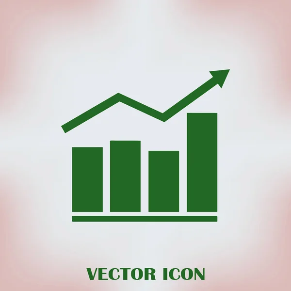 Icono gráfico en estilo plano de moda. Ilustración vectorial, EPS10 . — Vector de stock