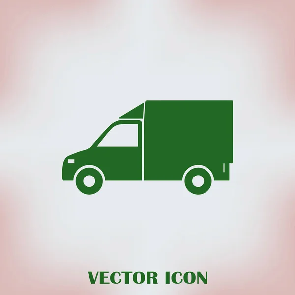 Delivery vector flat icon — Stock Vector