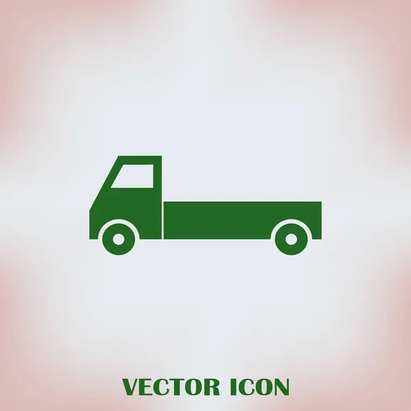 Entrega vector icono plano — Vector de stock