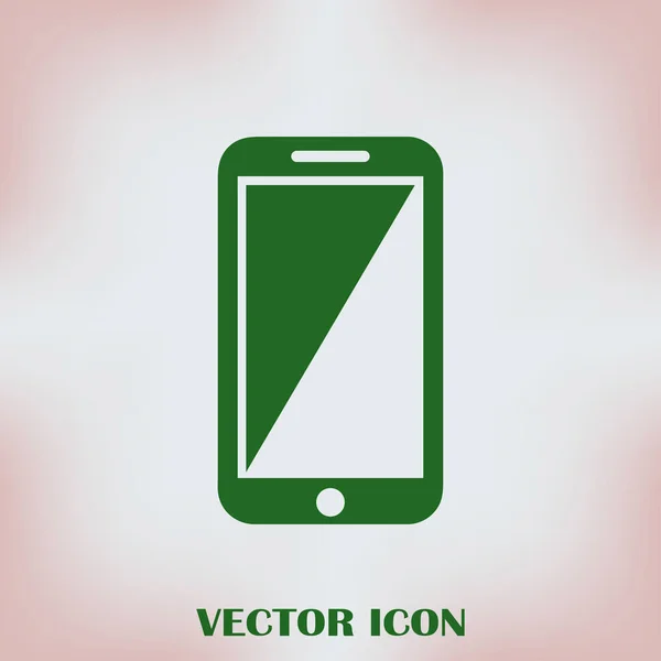 Perfectly detailed modern smart phone isolation vector — Stock Vector