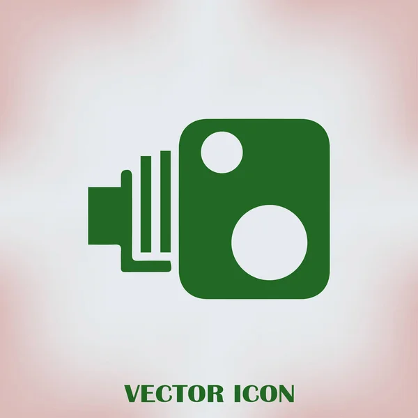 Ikon vektor web camcorder - Stok Vektor