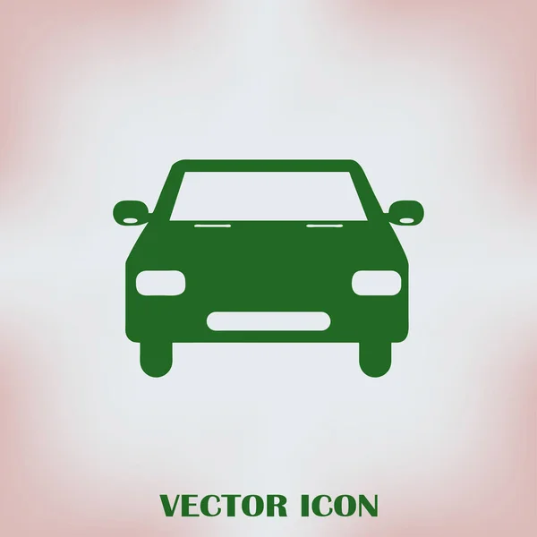 Vettore auto piatto Icona — Vettoriale Stock