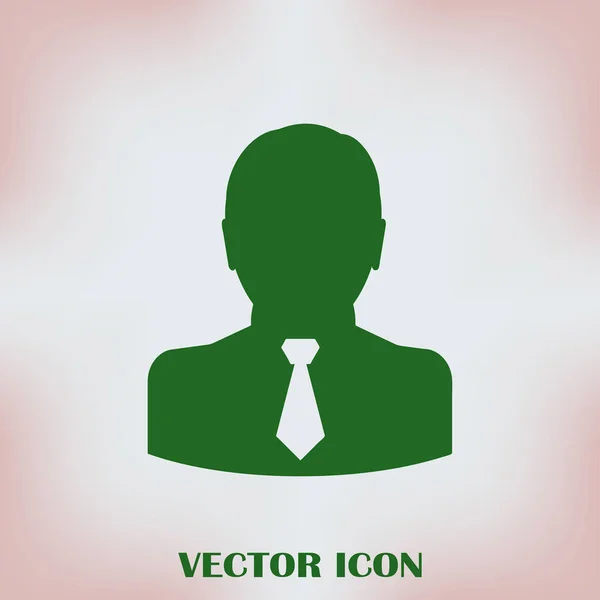 Man vector web icon — Stock Vector