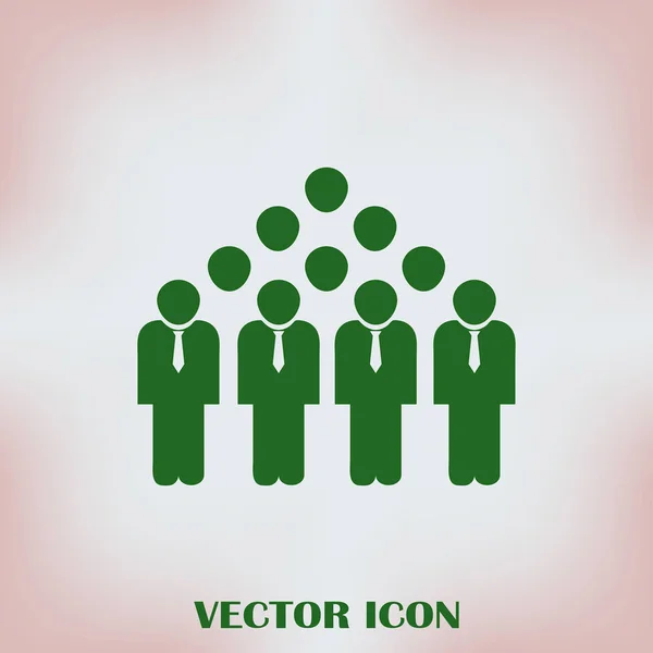 People Icon in trendy flat style. Crowd sign. Persons symbol for your web site design, logo, app, UI. Vector illustration Royalty Free Stock Illustrations