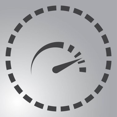 Hız simgesi. Web Tasarım