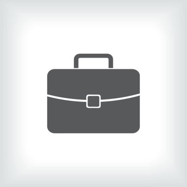 bavul web vektör simgesi