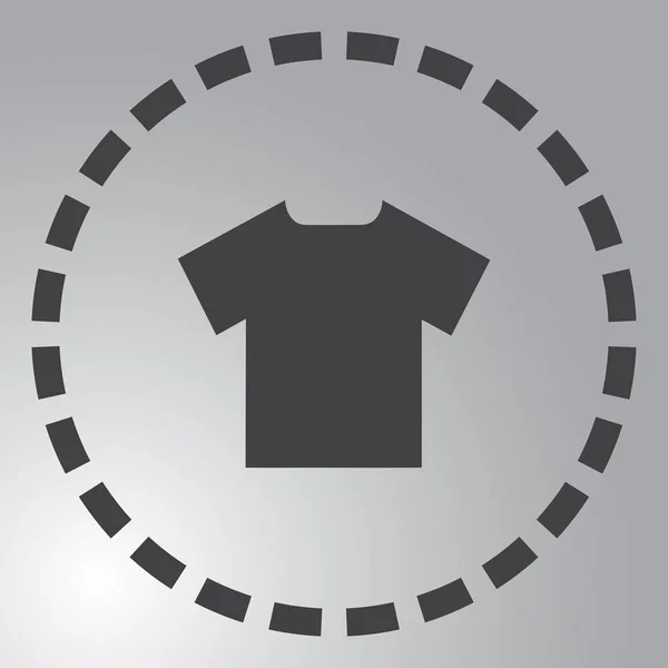 T-Shirt-Symbol Web-Vektor. — Stockvektor