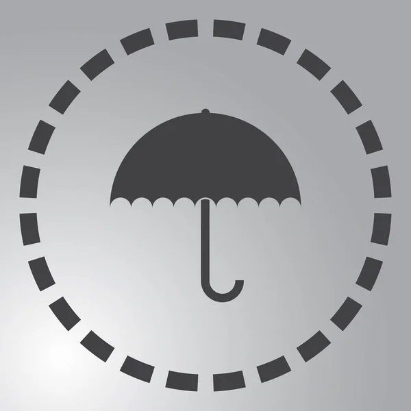 Ícone de guarda-chuva. Estilo vetorial web . —  Vetores de Stock