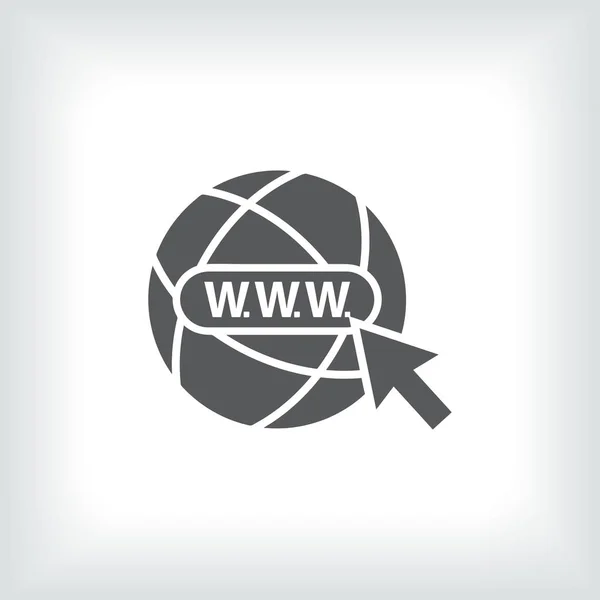 Web icon stock vettoriale illustrazione design piatto — Vettoriale Stock