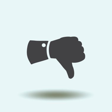 Başparmak simge vektör