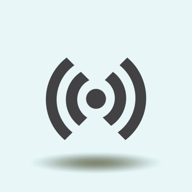 WiFi web vektör simgesi