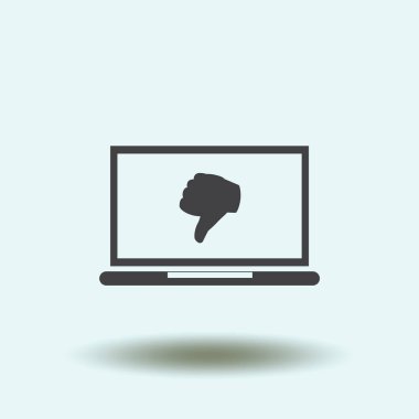 Aksine dizüstü el işaretiyle