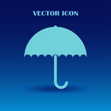 Şemsiye vektör web simgesi