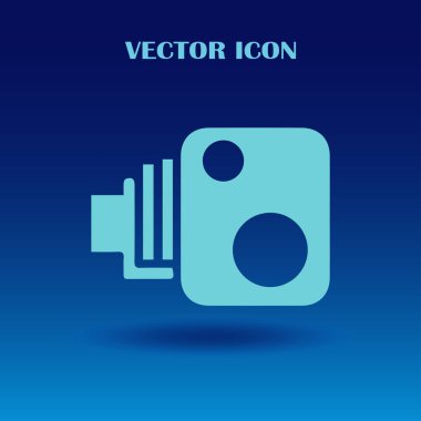 video kamera vektör simgesi