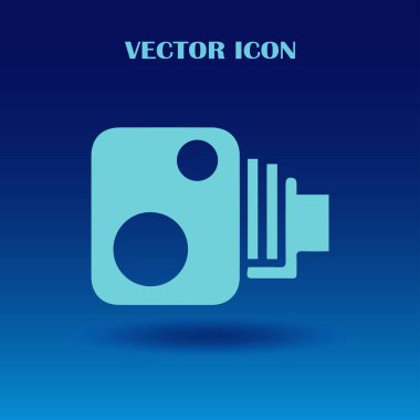 video kamera vektör simgesi