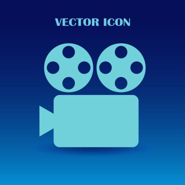 video kamera vektör simgesi