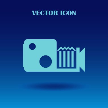 video kamera vektör simgesi