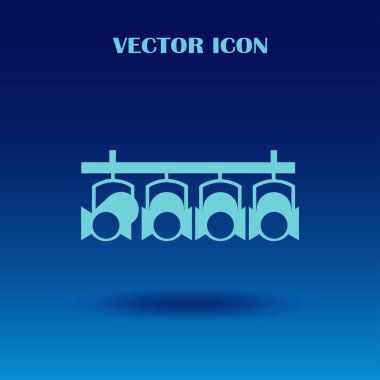 Vektör spot web simgesi