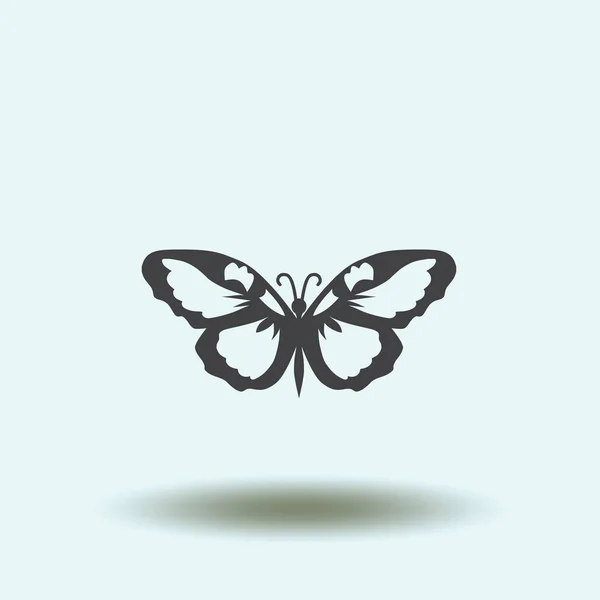 Concept de conception graphique logo papillon . — Image vectorielle