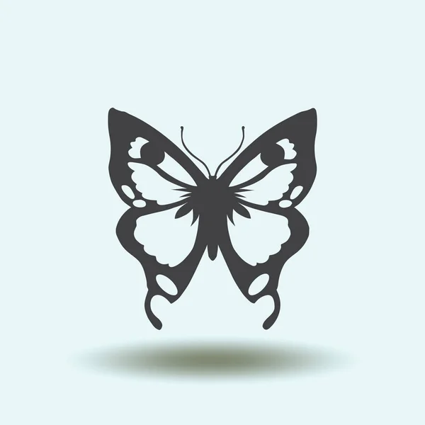 Mariposa logo diseño gráfico concepto . — Vector de stock