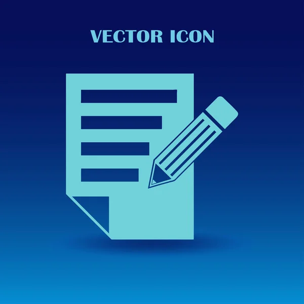 Comprobación de calidad icono. portapapeles icono web — Vector de stock