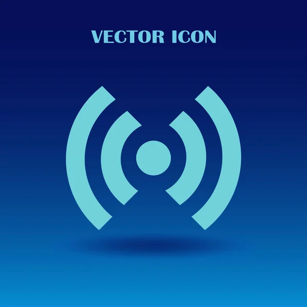Icono de vector web wifi — Vector de stock