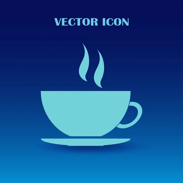 Kaffeetassen-Vektorsymbol — Stockvektor