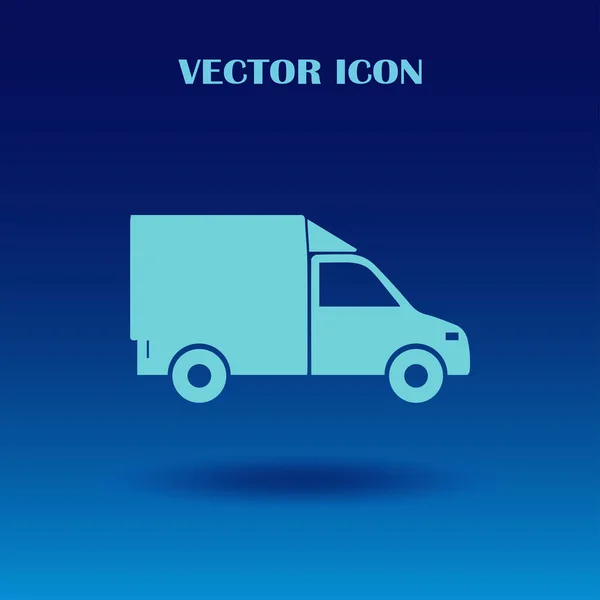 Entrega vector icono plano — Vector de stock