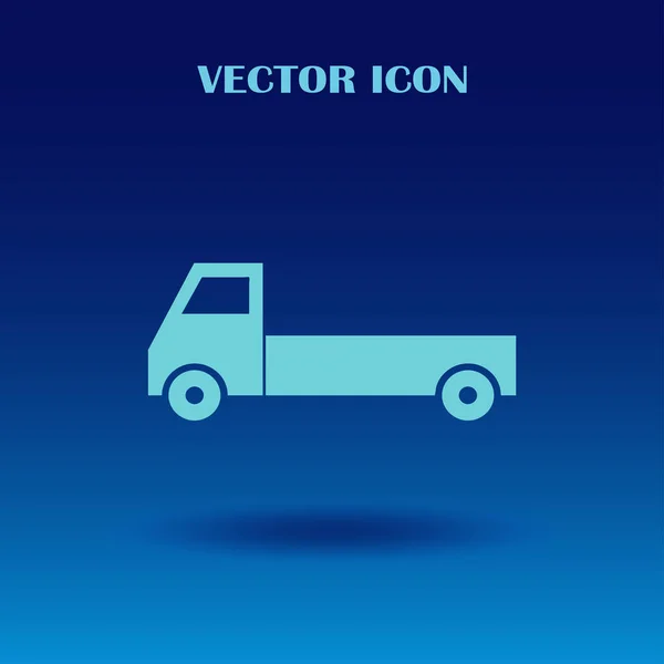 Entrega vector icono plano — Vector de stock