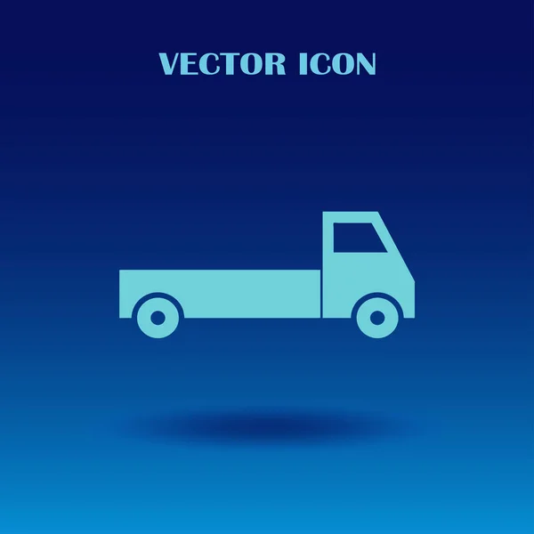 Vetor de entrega ícone plano — Vetor de Stock