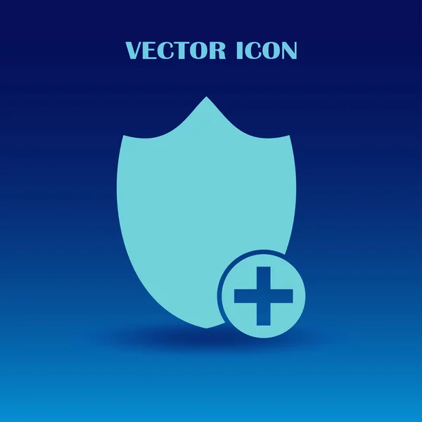 Shield vector web Icon — Stock Vector