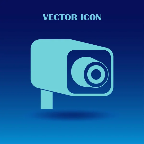 Icône vectorielle caméra vidéo — Image vectorielle