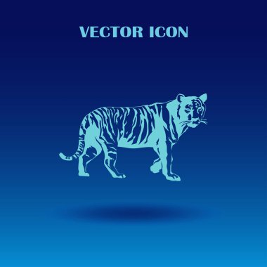 Kabile kaplan vektör dövme atlamak