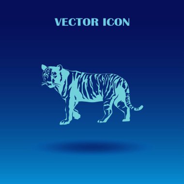 Kabile kaplan vektör dövme atlamak