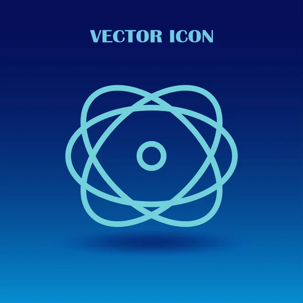 Icono de la molécula. ilustración vectorial — Vector de stock