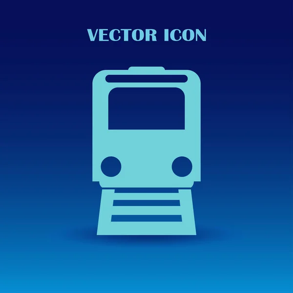 Vlak ikona vektor, moderní dopravní značka, webové stránky, sociální média, Ui, mobilní aplikace, Eps10 — Stockový vektor