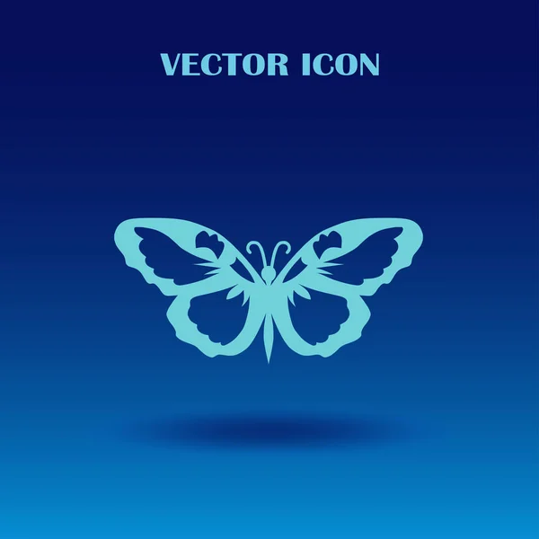 Mariposa logo diseño gráfico concepto . — Vector de stock
